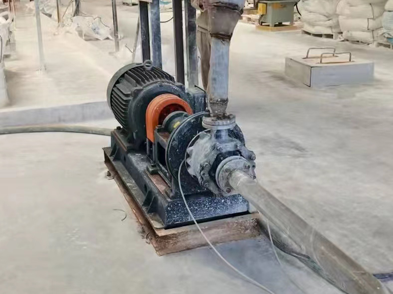 乳化泵使用现场